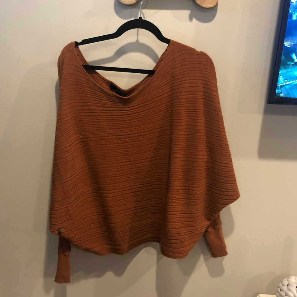 Off the shoulder Forever 21 sweater